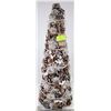 Image 1 : 2 FOOT BRAND NEW DECORATIVE PINE CONE CHRISTMAS