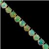 Image 2 : NATURAL AAA RAINBOW WHITE OPAL Bracelet