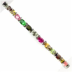 Natural Multi Gemstone Bracelet