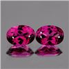 Image 1 : Natural Rhodolite Garnet Pair 7x5 Mm - VVS