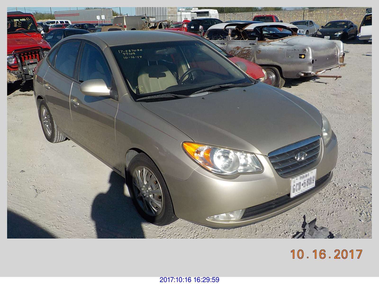 Hyundai elantra 2007 год