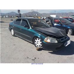 1998 - HONDA CIVIC//REBUILT SALVAGE