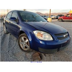 2007 - CHEVROLET COBALT//SALVAGE TITLE