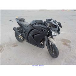 2009 - KAWASAKI EX250-J//BONDED TITLE