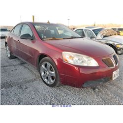 2008 - PONTIAC G6