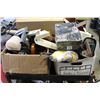 Image 1 : TWO BOXES OF AUTO ACCESSORIES FLARES ETC