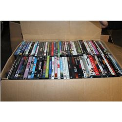 LARGE BOX OF DVDS