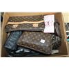 Image 1 : BOX OF PURSES DESIGNER AND OTHER