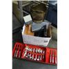 Image 1 : POLAROID CAMERA CUTLERY CANTEEN WITH ANTIQUE CUTLERY AND SHOE POLISHING STAND AND BRASS PAIL