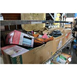 SHELF LOT OF ESTATE GOODS