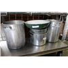 Image 1 : TURKEY COOKER AND THREE OTHER STOCK POTS