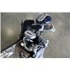 Image 2 : LOPEZ GOLF CLUBS IN BAG ON CART