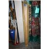 Image 3 : BOX OF LONG WOOD BROOM HANDLES