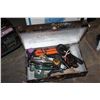 Image 1 : METAL TRUNK WITH TOOLS