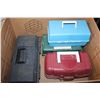 Image 2 : BOX OF TACKLE BOXES SOME WITH CONTENTS