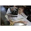 Image 1 : BOX OF SAWS AND POLES