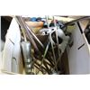 Image 2 : BOX OF SAWS AND POLES