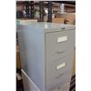 Image 1 : GREY 2 DRAWER FILE CABINET