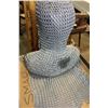 Image 4 : CHAINMAIL HELMET AND PARTIAL SHIRT, MANNEQUIN HEAD NOT INCLUDED