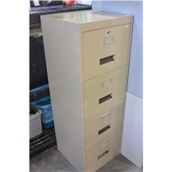 4 DRAWER FILE CABINET