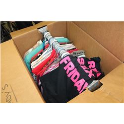 BOX OF SMALL LADIES CLOTHES