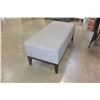 Image 3 : GREY FABRIC STORAGE BENCH