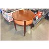 Image 1 : ROUND WOOD ENDTABLE