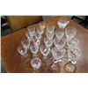 Image 1 : LOT OF EARLY CRYSTAL STEMWARE