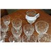Image 2 : LOT OF EARLY CRYSTAL STEMWARE