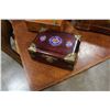 Image 3 : THREE EASTERN WOOD JEWELLRY BOXES