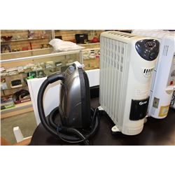 OIL HEATER AND VACUUM