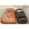 Image 1 : LOT OF THREE CARVED MASKS
