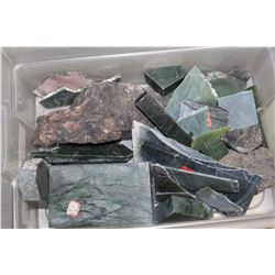 TOTE OF RAW JADE