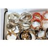 Image 3 : CASE OF VARIOUS RINGS