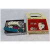 Image 1 : VANITY BOX WITH RHINESTONE JEWELLRY AND THREE RHINESTONE WATCHES