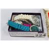 Image 2 : VANITY BOX WITH RHINESTONE JEWELLRY AND THREE RHINESTONE WATCHES