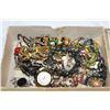 Image 2 : TWO BOXES OF ESTATE JEWELLRY