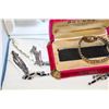 Image 2 : TWO CASES OF VINTAGE JEWELLRY