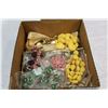 Image 1 : BOX OF VINTAGE PEARL EARRINGS AND EARLY PLASTIC JEWELLRY