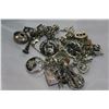 Image 1 : STERLING CHARM BRACELET WITH LOTS OF CHARMS