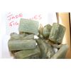 Image 5 : LOT OF FIVE GREEN JADE FIGURES