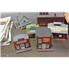 Image 3 : LOT OF MODEL RAILROAD BUILDINGS