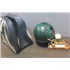 Image 1 : BRUINSWICK BOWLING BALL IN CASE AND 1963 TROPHY