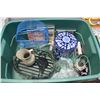 Image 2 : TOTE OF ASSORTED NOVELTY CLOCKS ETC