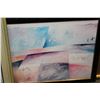 Image 3 : OIL PAINTING AND TWO FRAMED PRINTS