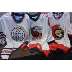 THREE HCOKEY JERSEYS