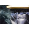 Image 2 : FUR COATS BLACK MINK AND WHITE FUR COAT