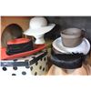 Image 2 : SHELF OF VINTAGE HATS AND HAT BOXES