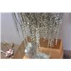 Image 3 : CHANDELIER WITH CRYSTAL LOOK DROP PENDENTS