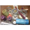 Image 2 : BOX OF CANDLES AND STANDS